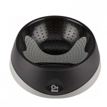 Dubenėlis burnos higienai LickiMat Dog OH Bowl Medium, juodas