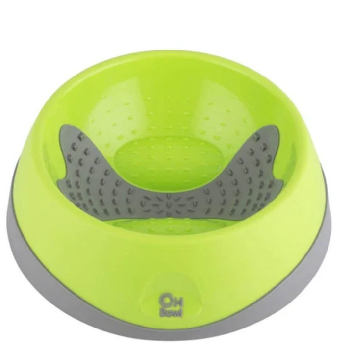 Dubenėlis burnos higienai LickiMat Dog OH Bowl Large, žalias
