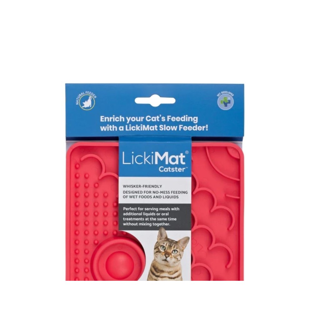 Laižymo kilimėlis LickiMat Cat Catster, rožinis