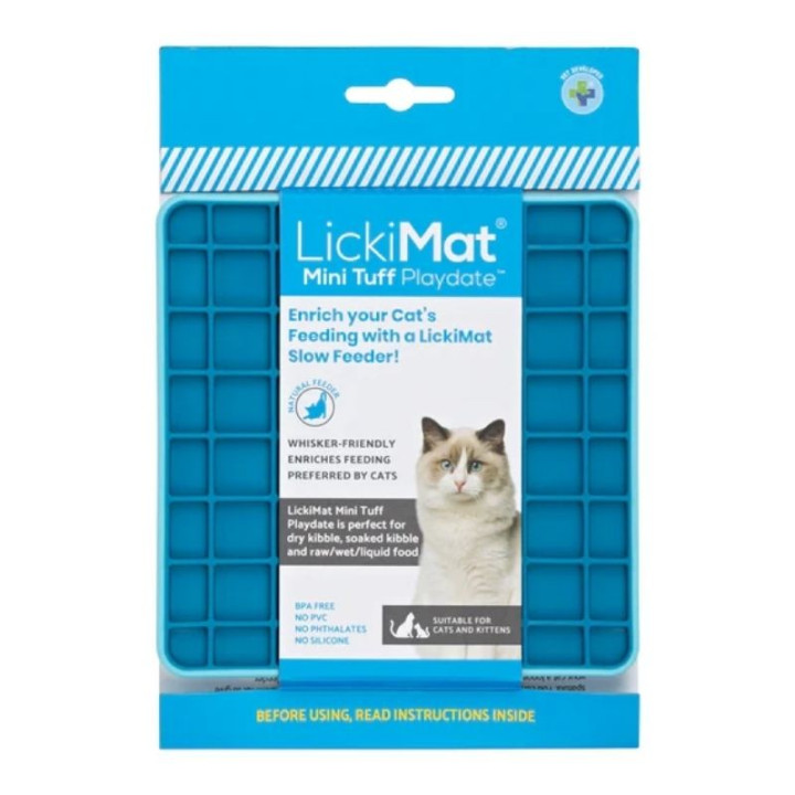 Laižymo kilimėlis LickiMat Cat Playdate Tuff, turkio spalvos