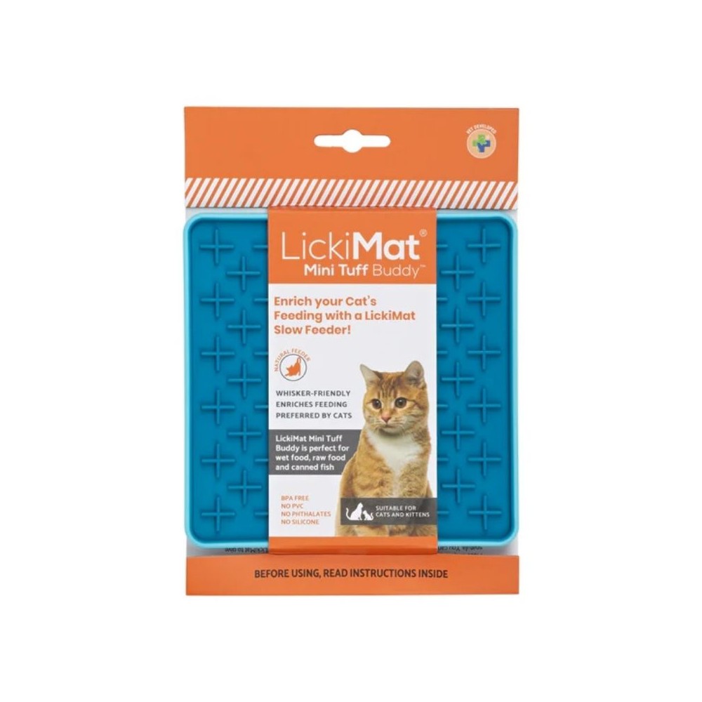 Laižymo kilimėlis LickiMat Cat Buddy Tuff, turkio spalvos