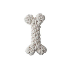 Quapas! Žaislas šunims iš natūralios virvės, kaulas, L, 23 cm - nuotrauka 2