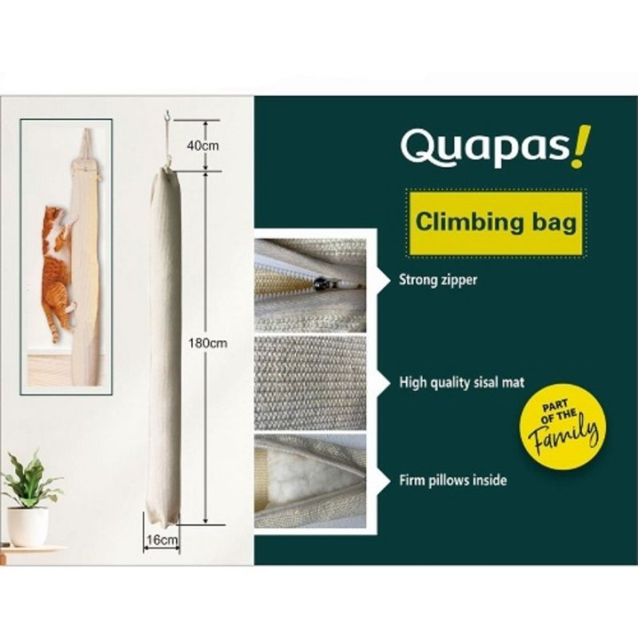 Quapas! Pakabinama draskyklė, 180 cm