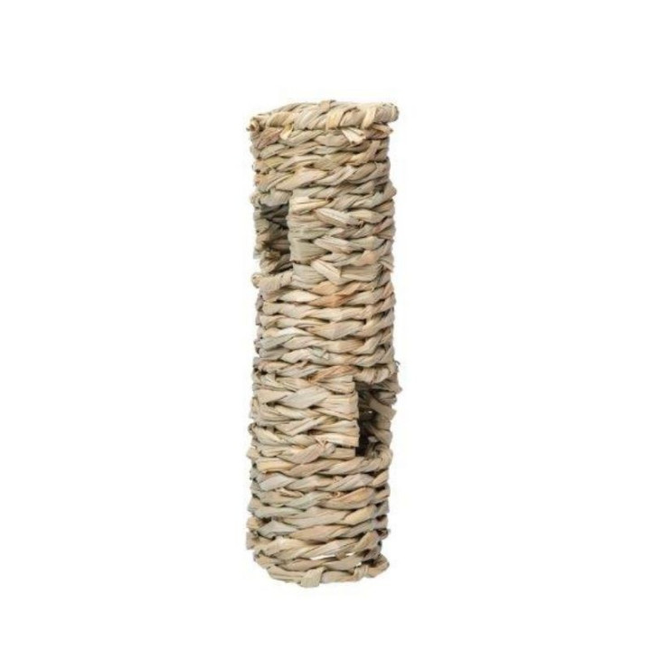 Quapas! Šiaudinis tunelis graužikams, L, 25,5x7,6 cm