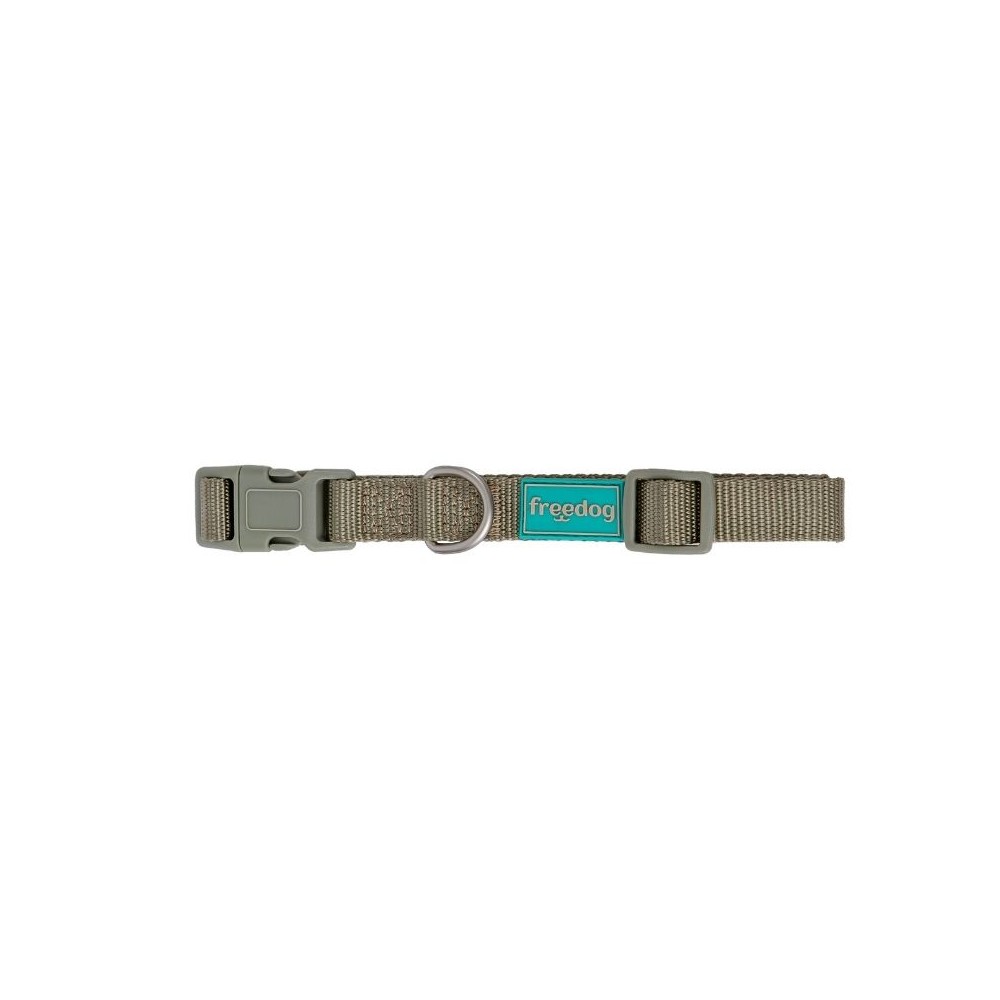 Antkaklis Basic Nylon, chaki, 10 mm