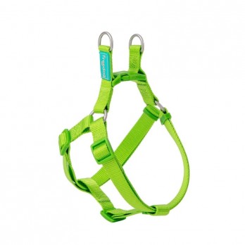 Petnešos Basic Nylon A-Type, laimo spalvos, 10 mm x 20-36 cm