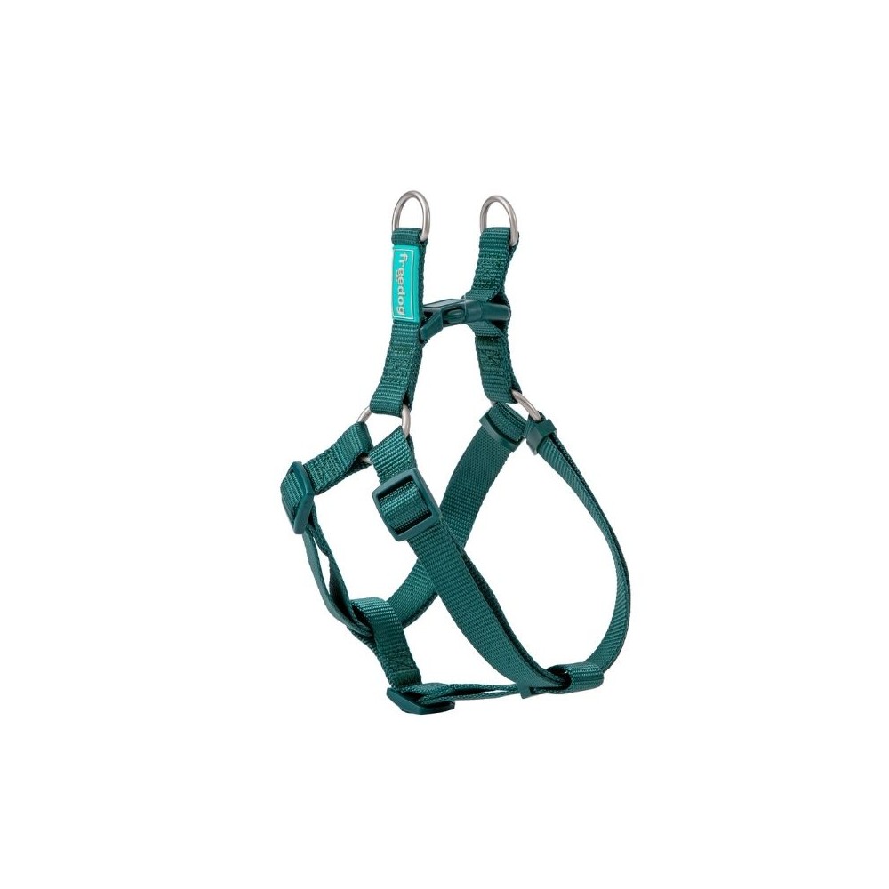 Petnešos Basic Nylon A-Type, žalios, 15 mm x 30-50 cm