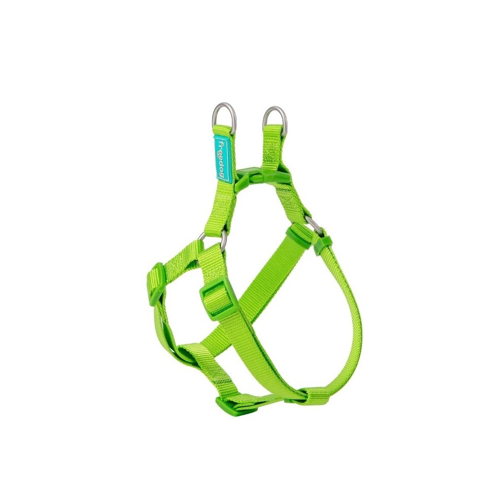 Petnešos Basic Nylon A-Type, laimo spalvos, 20 mm x 51-70 cm