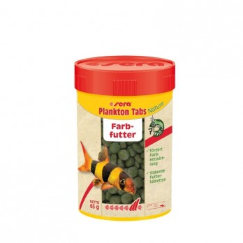Sera pašaras žuvims Plankton Tabs Nature, 100 ml, 65 g