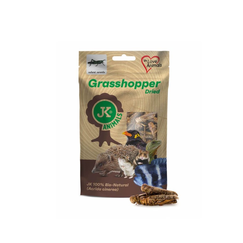 Džiovinti žiogai, 80 g