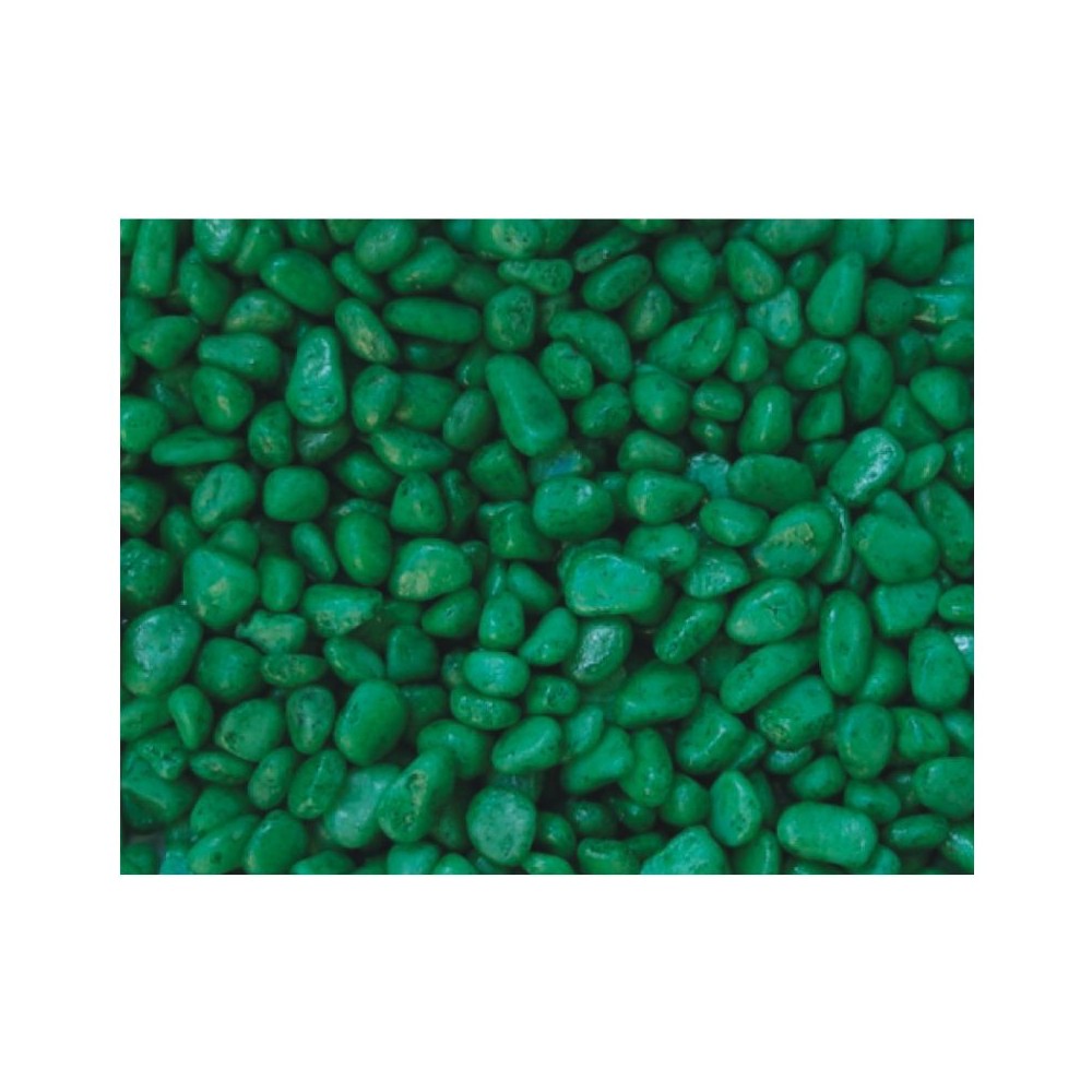 *Gruntas akvariumui tamsiai žalias 5-8 mm, 1 kg