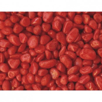 Gruntas akvariumui raudonas 3-5 mm, 1 kg