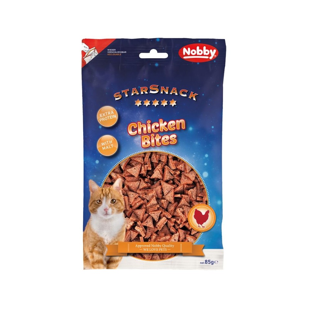 Skanėstas katėms vištienos kąsneliai Chicken bites, 85 g