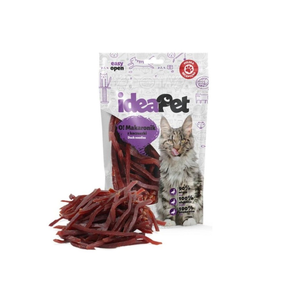 Skanėstas katėms antienos juostelės, 60 g
