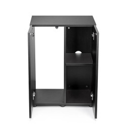 Opti Set 130 spintelė  stačiakampė, juoda, 61x41x80 cm - nuotrauka 3