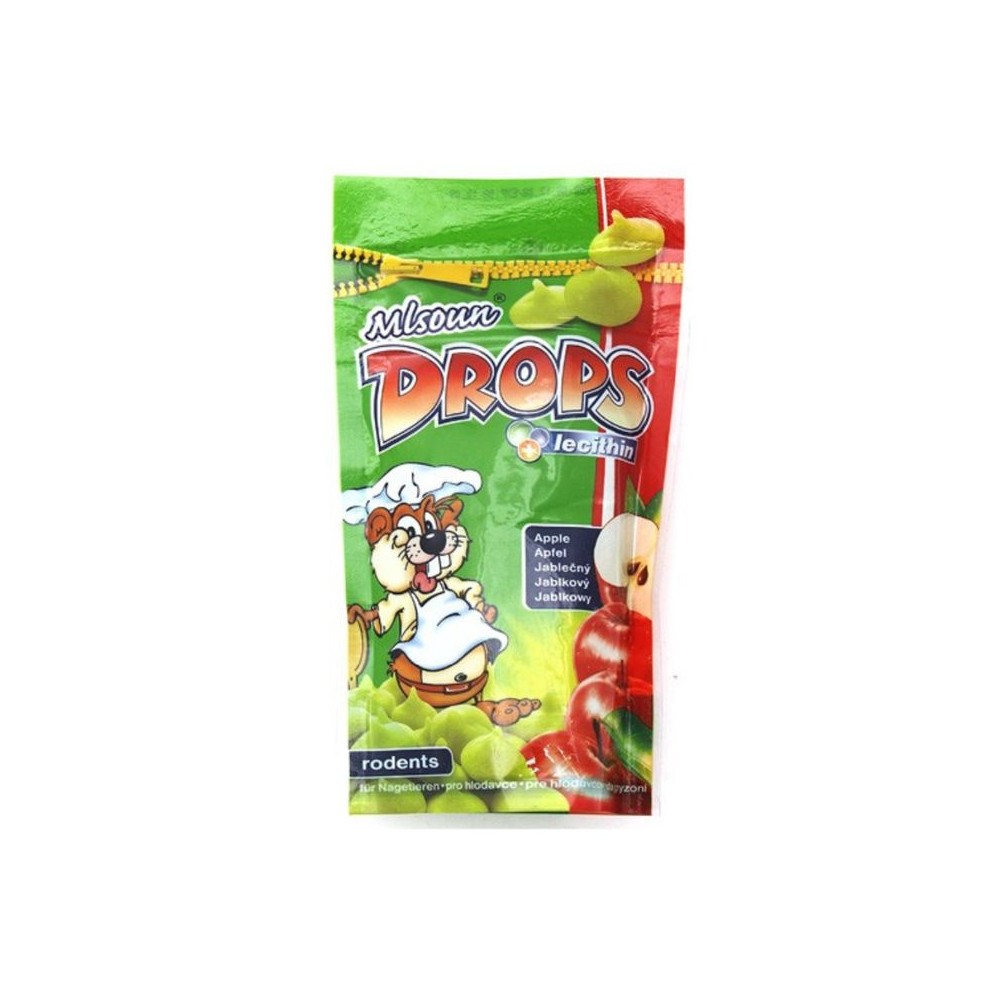 Skanėstai graužikams Drops obuolių skonio, 75 g