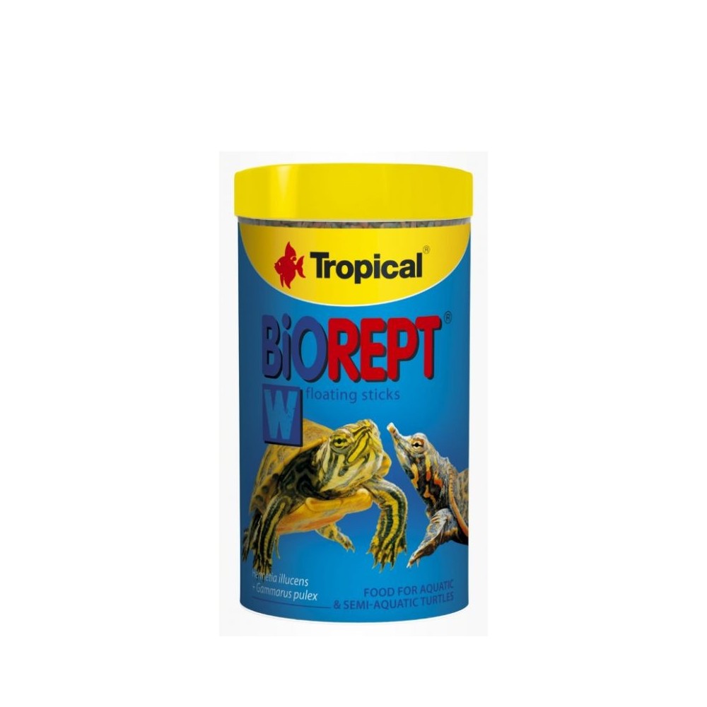Biorept W pašaras vandens vėžliams 250 ml + 25%