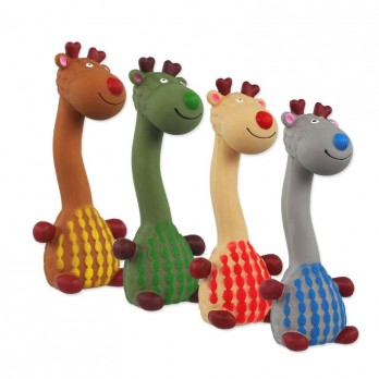 Žaislas šunims lateksinė žirafa, 20 cm