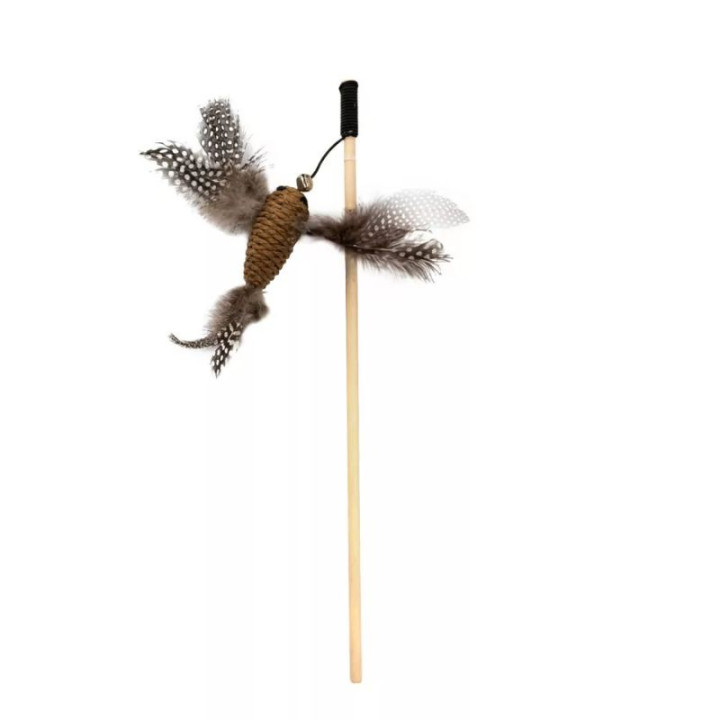 Žaislas katėms meškerė, 40 cm