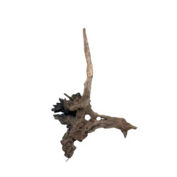 Dekoracija akvariumui šaka Black Slim Wood M (28-42 cm) - nuotrauka 2