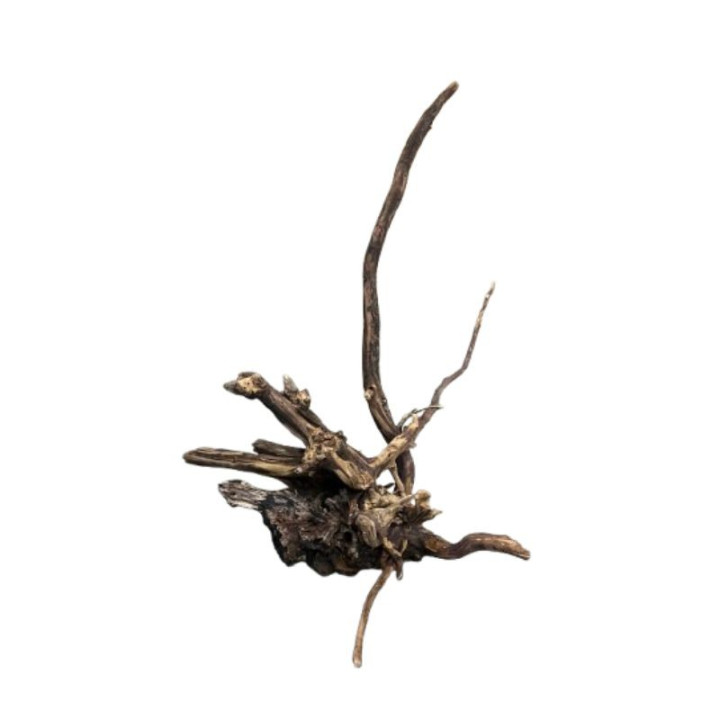 Dekoracija akvariumui šaka Black Slim Wood M (28-42 cm)