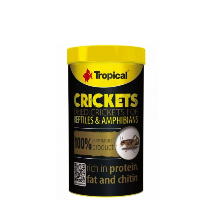 Tropical Crickets džiovinti svirpliai 100 ml