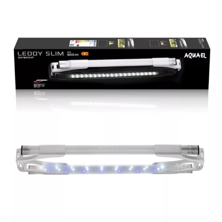 Leddy Slim Sunny Day&Night, 10 W, 50-70 cm, baltas