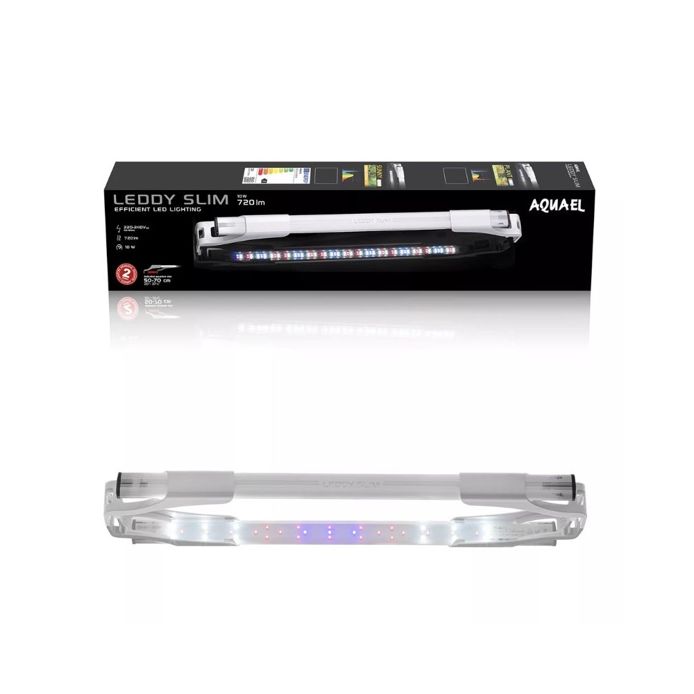 Leddy Slim Plant, 10 W, 50-70 cm, baltas