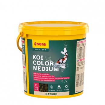 Sera Koi Color Medium pašaras tvenkinių žuvims, 3,8 l (1,3 kg)