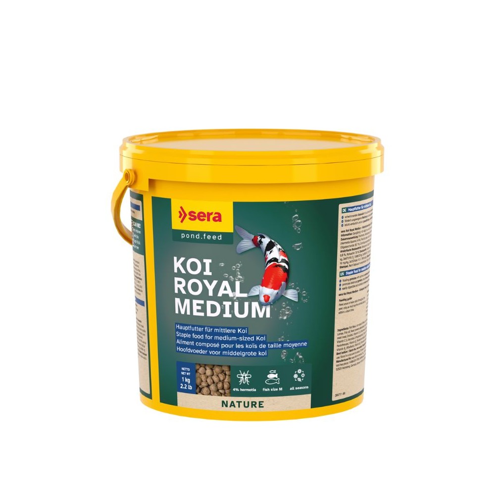 Sera Koi Royal Medium pašaras tvenkinių žuvims, 3,8 l (1 kg)