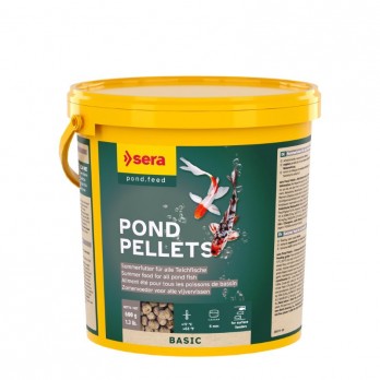 Sera Pond Pelets pašaras tvenkinių žuvims, 3,8 l (600 g)