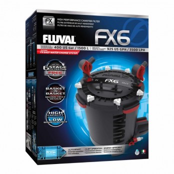 Išorinis filtras Fluval FX6, 3500 l/h, akvariumams iki 1500 l, 41 W