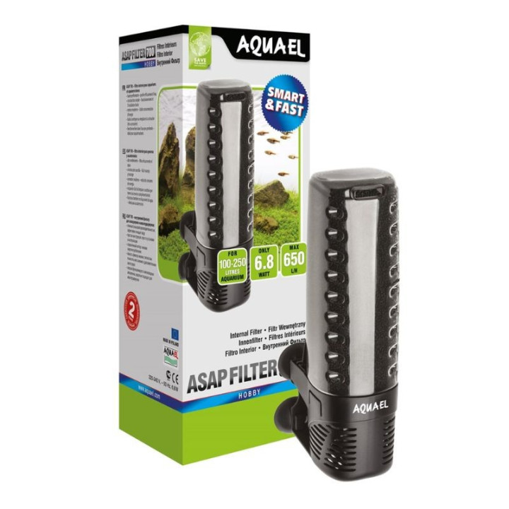 Asap 700 vidinis filtras, 650 l/val, 150-250 l, 6,8 W