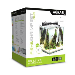 Aquael Fish&Shrimp Set Duo Day&Night 35, baltas - nuotrauka 2