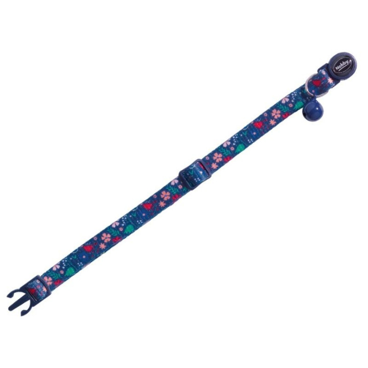 Antkaklis katėms Flower Dark Blue