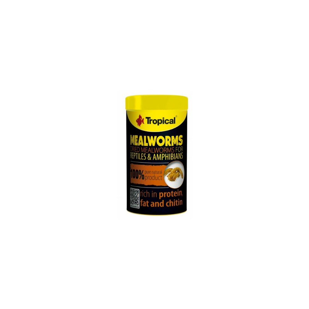 Džiovintos milčių lervos, 100 ml