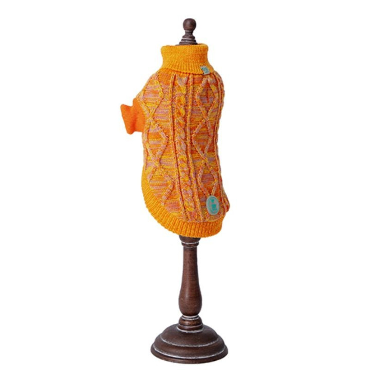 Megztukas šunims Mille, oranžinis, 35 cm
