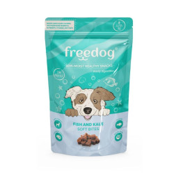 Skanėstas šunims Freedog su žuvimis ir kale kopūstais, 100 g