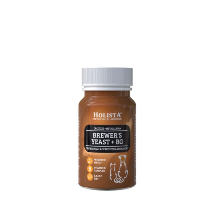 Holista pašaro papildas Brewer's Yeast + BG 90 vnt. (tabletės)