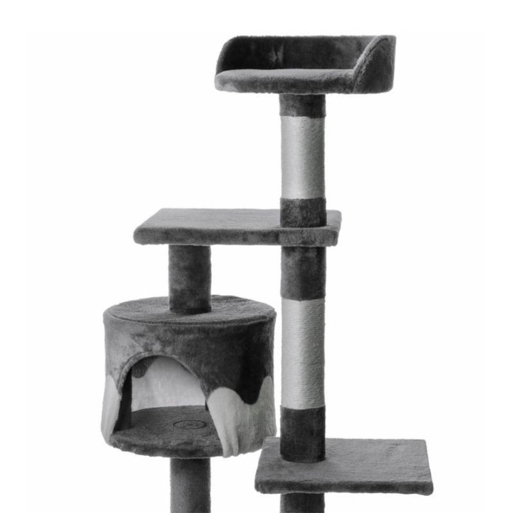 Draskyklė katėms Tina, 40x40x116 cm, pilka