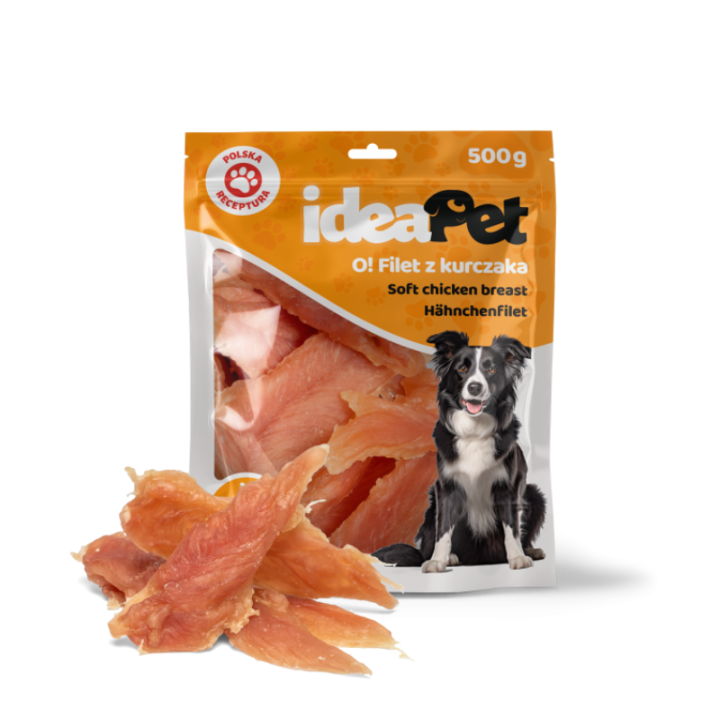Skanėstas šunims vištienos file, 500 g