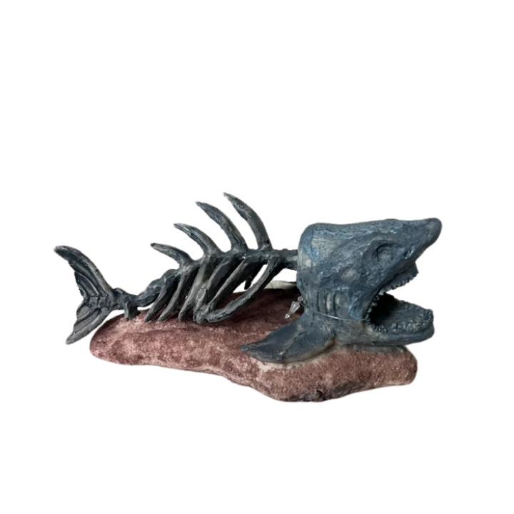 Dekoracija akvariumui ryklys, 14,5x9x6 cm