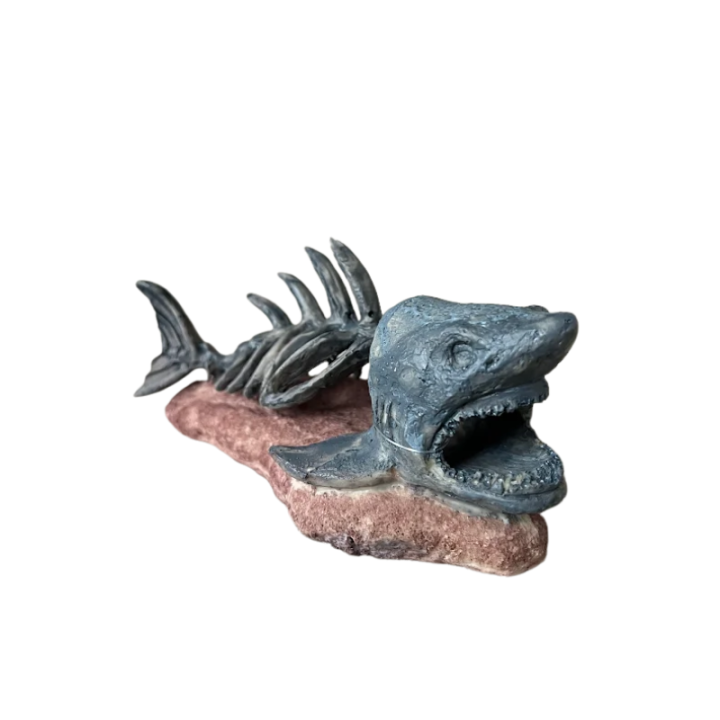 Dekoracija akvariumui ryklys, 14,5x9x6 cm | Akvazoo.lt