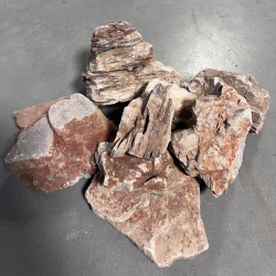Dekoracija akvariumui sluoksniuoti akmenys 15-25 cm, 20 kg