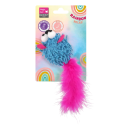 Žaislas katėms pelytė su plunksna Magic Cat, 6 cm - nuotrauka 2