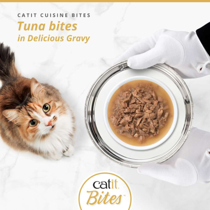 Catit Cuisine Bites konservai katėms su tunu, 75 g
