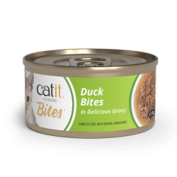 Catit Cuisine Bites konservai katėms su antiena, 75 g - nuotrauka 1