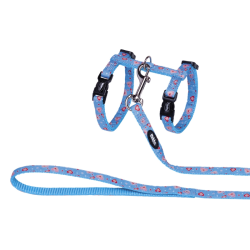 Petnešos katėms Heart Light Blue