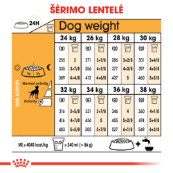 Roayl Canin BHN Dog Boxer Adult maistas suaugusiems Bokserių veislės šunims 12 kg - nuotrauka 4