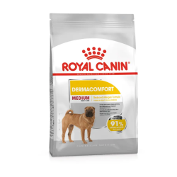 Royal Canin CCN Dog Dermacomfort Medium maistas suaugusiems, jautrią odą turintiems vidutinių veislių šunims 12 kg